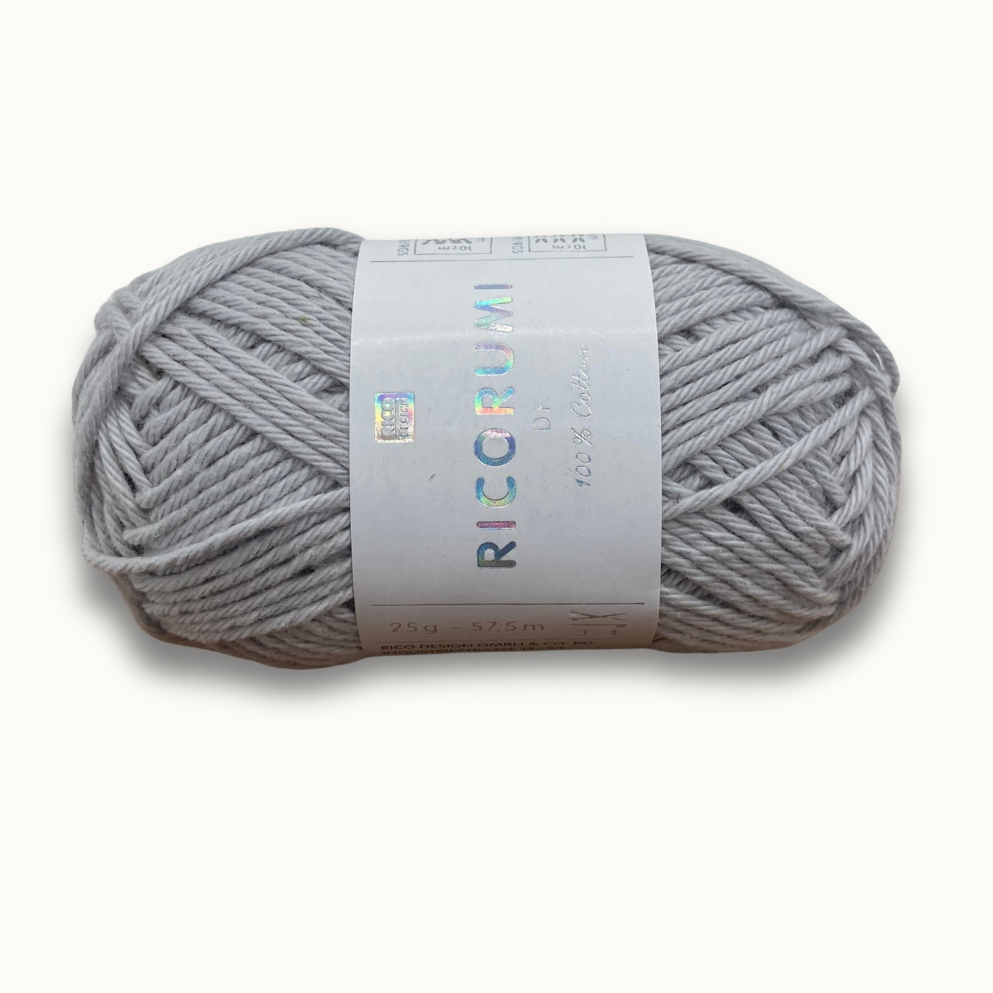 REATIVE RICORUMI DK 25G | Color 058 silver gray