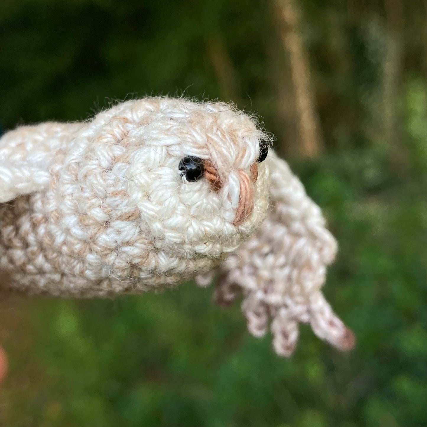 Schleiereule Selene | Miniatur Premium-Häkelanleitung (DE/EN)
