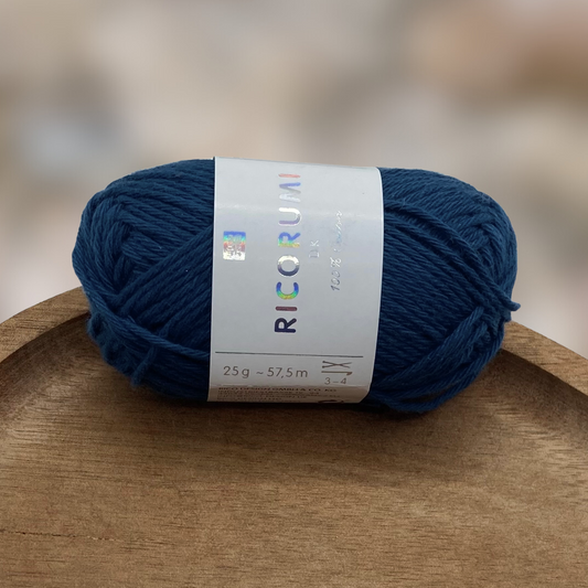 Baumwollgarn CREATIVE RICORUMI DK 25G | Farbe 035