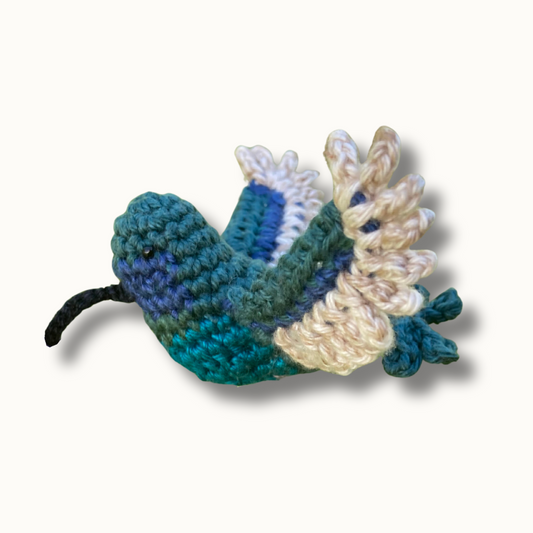 Kolibri Calla | Miniatur Premium-Häkelanleitung (DE/EN)