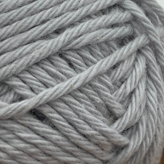 Baumwollgarn CREATIVE RICORUMI DK 25G | Farbe 058 Silbergrau