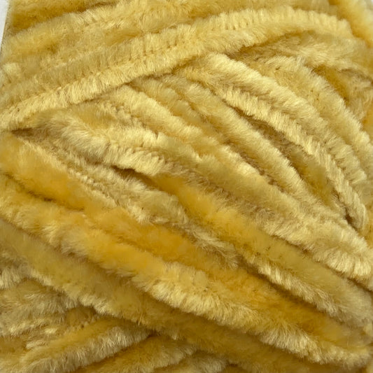 Chenille Garn RICORUMI NILLI NILLI 25G | Farbe Natur 004 senf