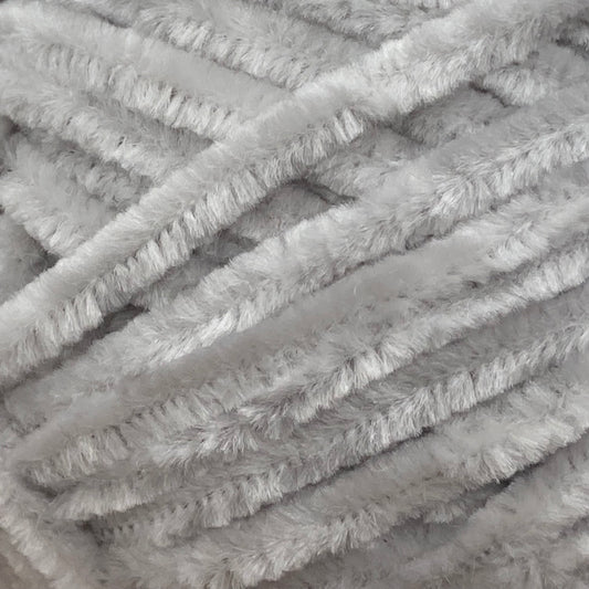 Chenille Garn RICORUMI NILLI NILLI 25G | Farbe 025 silbergrau